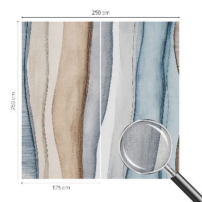 69D-Fototapete fürs Wohnzimmer Abstrakte Streifen