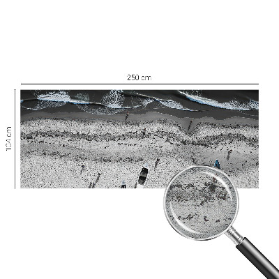 57D-Fototapete fürs Wohnzimmer Strandruhe