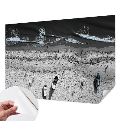 57D-Fototapete fürs Wohnzimmer mit Motiv „Strandruhe“
