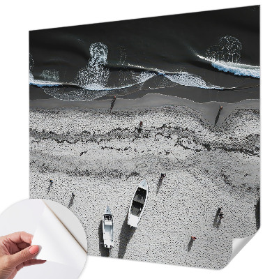 57D-Fototapete fürs Wohnzimmer mit Motiv „Strandruhe“