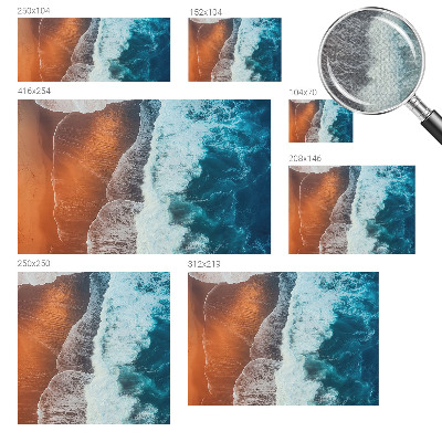 57D-Fototapete fürs Schlafzimmer Marine Symbiose