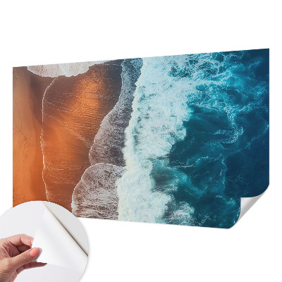 57D‑Fototapete fürs Schlafzimmer mit Motiv „Marine Symbiose“