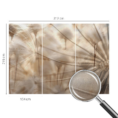 Fototapete nach Maß Zarte Löwenzahnblüten