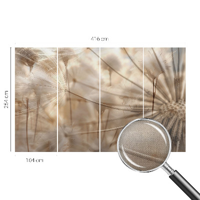 Fototapete nach Maß Zarte Löwenzahnblüten