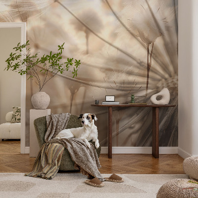 Fototapete nach Maß Zarte Löwenzahnblüten