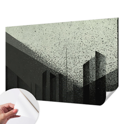 Moderne Fototapete nach Maß mit dem Motiv „Stadtgeometrie“