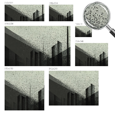 Moderne Fototapete nach Maß mit dem Motiv „Stadtgeometrie“