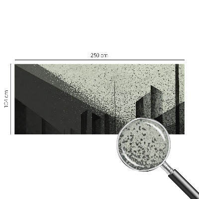 Moderne Fototapete nach Maß mit dem Motiv „Stadtgeometrie“