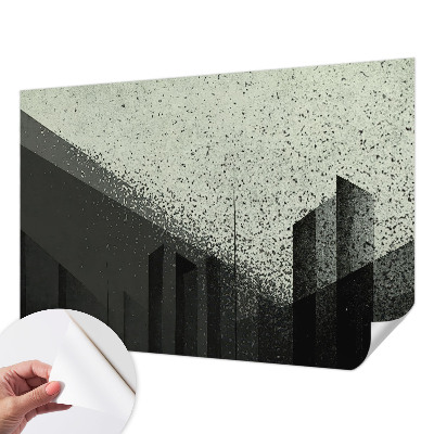 Moderne Fototapete nach Maß mit dem Motiv „Stadtgeometrie“