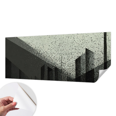 Moderne Fototapete nach Maß mit dem Motiv „Stadtgeometrie“