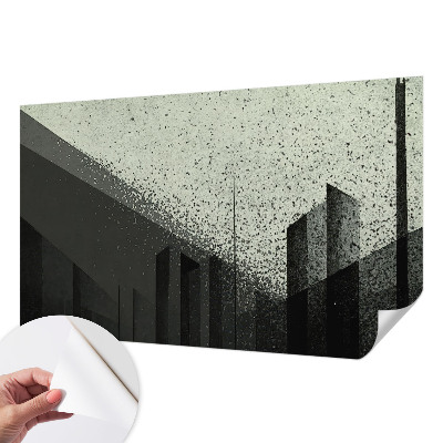 Moderne Fototapete nach Maß Stadtgeometrie