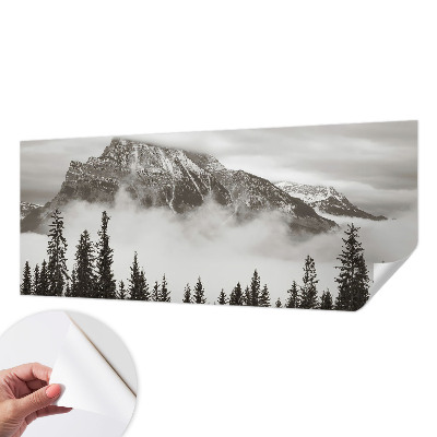 Motivtapete nach Maß mit einer Berglandschaft