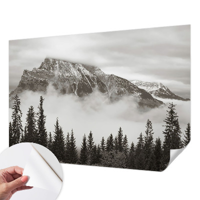 Motivtapete nach Maß mit einer Berglandschaft