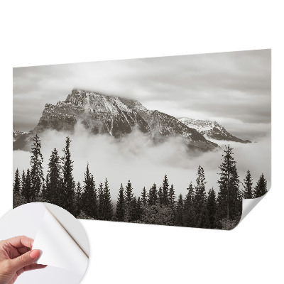 Motivtapete nach Maß mit einer Berglandschaft