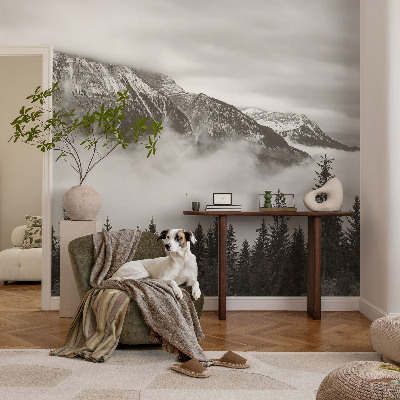 Motivtapete nach Maß mit einer Berglandschaft