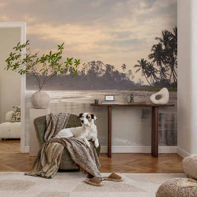 Motivtapete fürs Wohnzimmer Strandmorgen