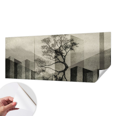 Selbstklebende Fototapete für die Wand mit dezentem, unverfälschtem Design