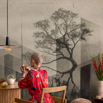 Selbstklebende Fototapete für die Wand Unverfälschte Eleganz