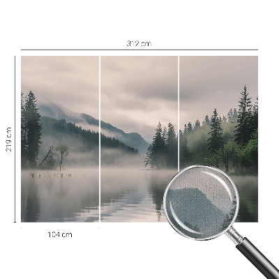 Selbstklebende Fototapete Atmosphärischer See