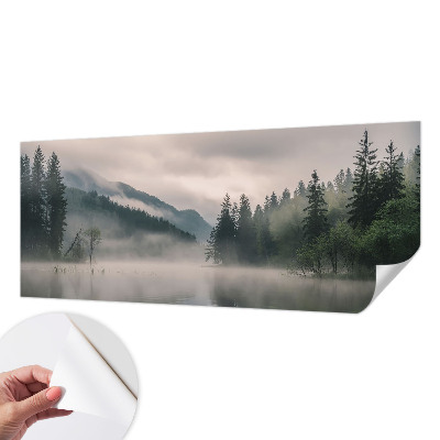 Selbstklebende Fototapete mit einem atmosphärischen See-Motiv
