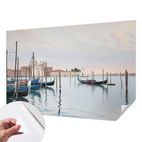 Selbstklebende Fototapete fürs Schlafzimmer mit venezianischer Landschaft