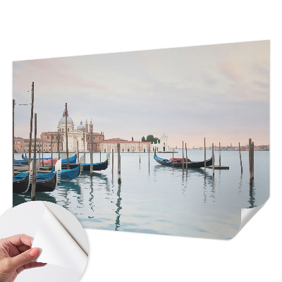 Selbstklebende Fototapete fürs Schlafzimmer mit venezianischer Landschaft