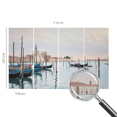 Selbstklebende Fototapete fürs Schlafzimmer mit venezianischer Landschaft