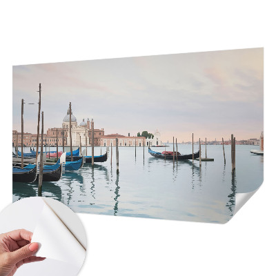 Selbstklebende Fototapete fürs Schlafzimmer mit venezianischer Landschaft