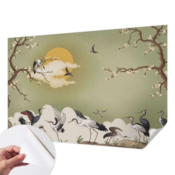 Fototapete in 3D-Optik Elegante Natur