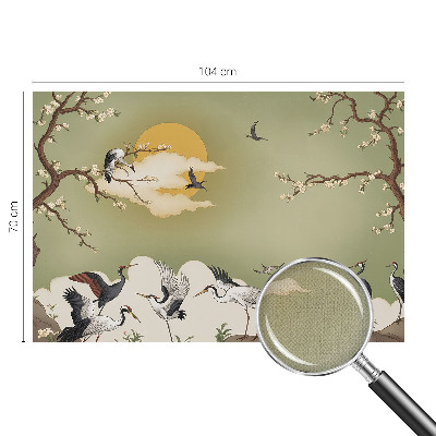 Fototapete in 3D-Optik Elegante Natur