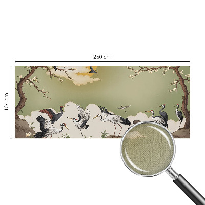 Fototapete in 3D-Optik z elegantem Naturmotiv
