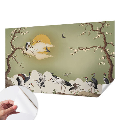 Fototapete in 3D-Optik Elegante Natur