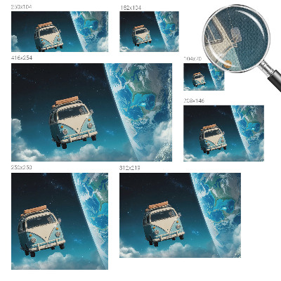 Fototapete nach Maß Raumfahrt