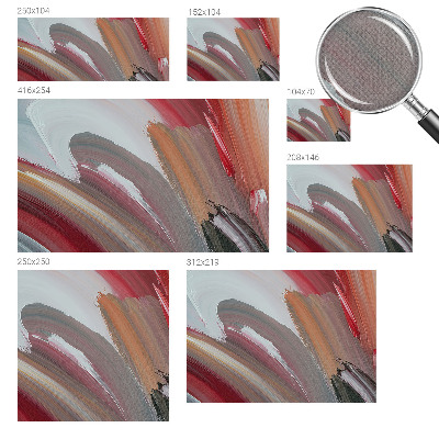 Moderne Fototapete nach Maß Malerischer Ausdruck