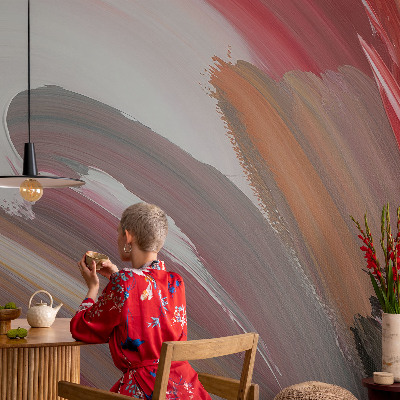 Moderne Fototapete nach Maß mit malerischem Ausdruck