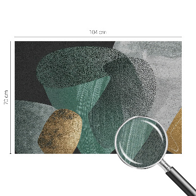 Motivtapete fürs Wohnzimmer Abstrakte Geometrie