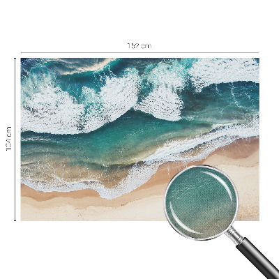 Selbstklebende Fototapete Meereswellen