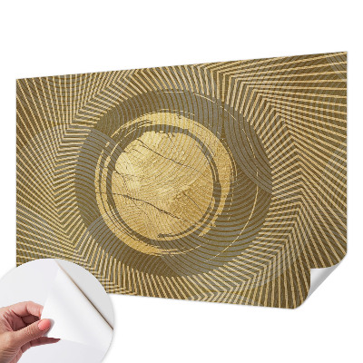 Selbstklebende Fototapete für die Wand mit strahlenden Linien