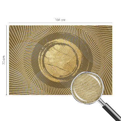 Selbstklebende Fototapete für die Wand mit strahlenden Linien