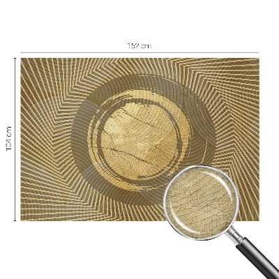 Selbstklebende Fototapete für die Wand mit strahlenden Linien