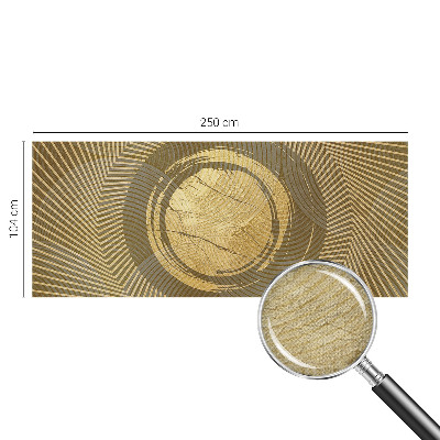 Selbstklebende Fototapete für die Wand mit strahlenden Linien
