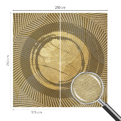 Selbstklebende Fototapete für die Wand Strahlende Linien