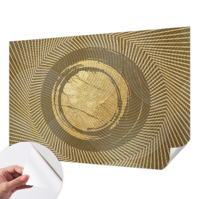 Selbstklebende Fototapete für die Wand mit strahlenden Linien