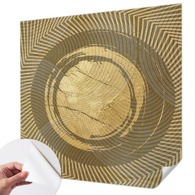 Selbstklebende Fototapete für die Wand mit strahlenden Linien