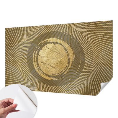 Selbstklebende Fototapete für die Wand mit strahlenden Linien