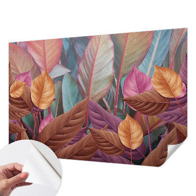 59D-Fototapete Bunte Blätter