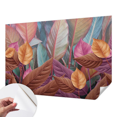 59D-Fototapete Bunte Blätter