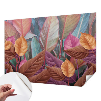 59D-Fototapete Bunte Blätter