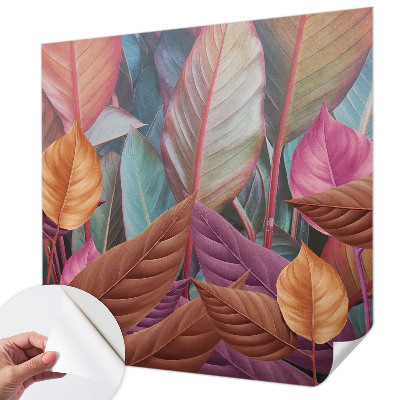 59D-Fototapete Bunte Blätter