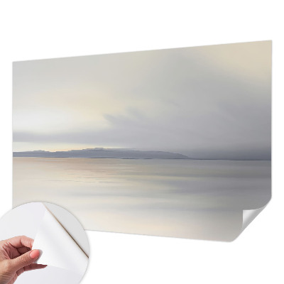 Selbstklebende Fototapete fürs Schlafzimmer mit einer harmonischen Landschaft als Motiv